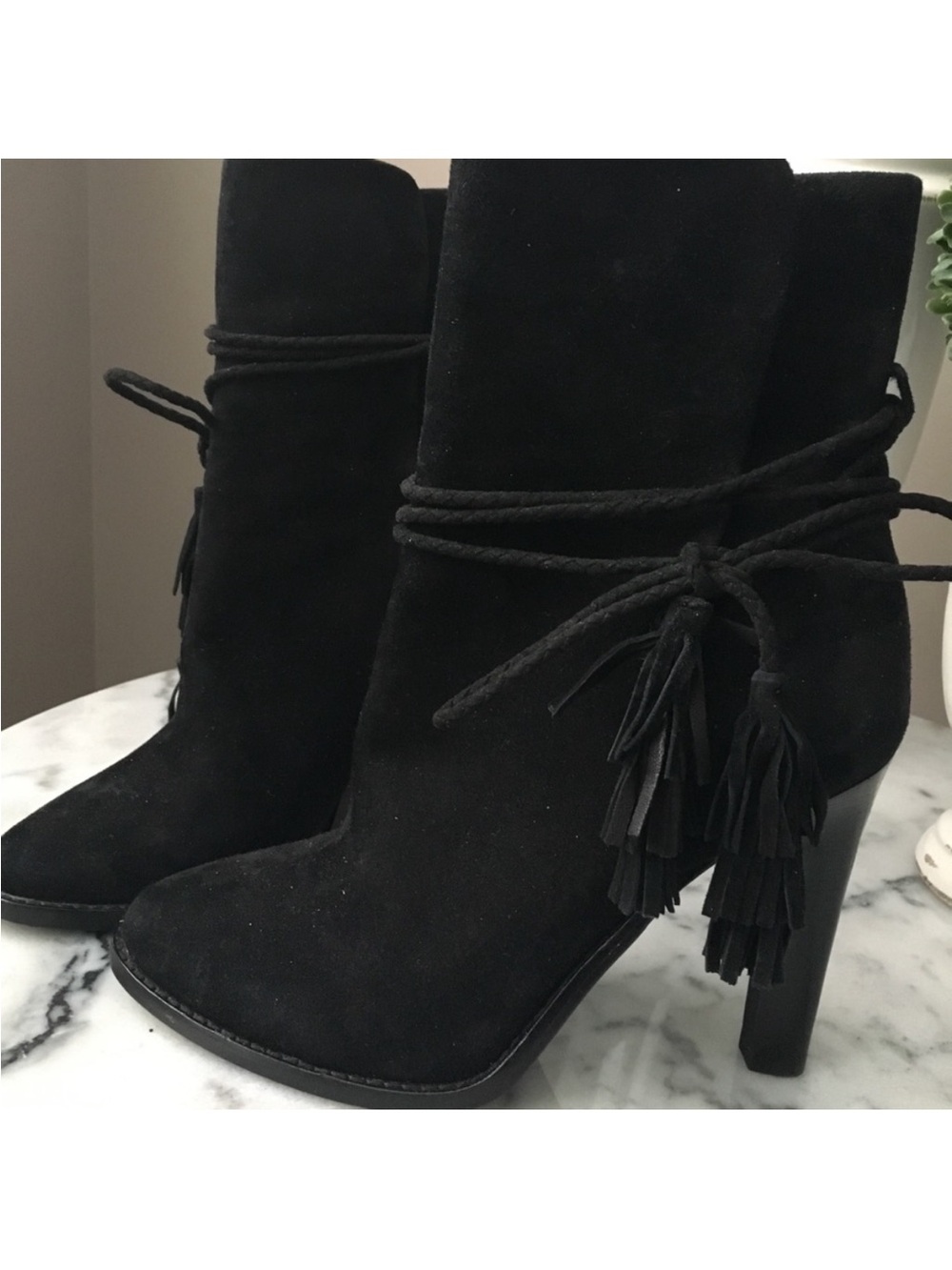Joie suede booties